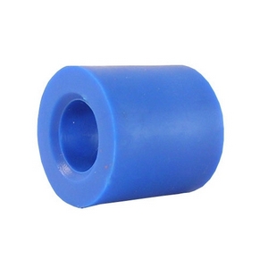 B-HR 2xRUBBER LOCK STOP ROLLERS, ROUND SHAPE 20x20mm ID10mm